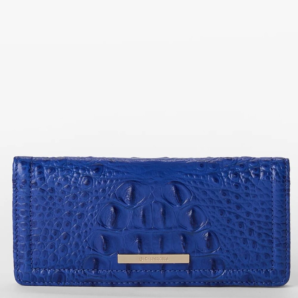 Brahmin Ady Wallet -Blue Alden Road
